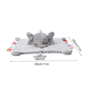 Kanin och elefant som nyckelring, söt animal design och Soothing comfort toy 16 Kanin och elefant som nyckelring, söt animal design och Soothing comfort toy