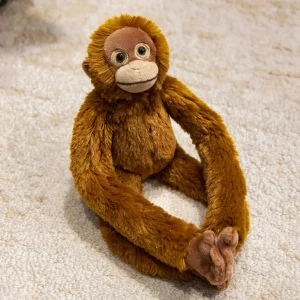 Apa gosedjur 35 cm med långa armar, orangutang, schimpans, lemur eller sengångare