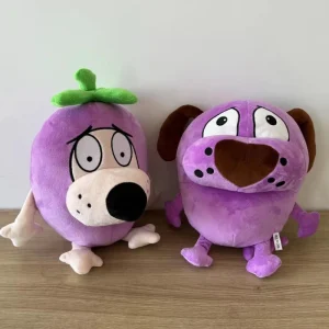 Lila hund gosedjur i tecknad kawaii-stil, fluffigt och tokigt, som födelsedagspresent 13 Lila hund gosedjur i tecknad kawaii-stil, fluffigt och tokigt, som födelsedagspresent
