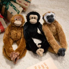 Apa gosedjur med sengångare och orangutang, hängande och verklighetstroget för barn