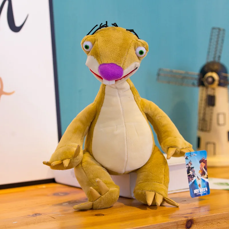 Gosedjur från Ice Age med mammut och sabeltandad tiger, tiger gosedjur för lek, 20–70 cm 9 Gosedjur från Ice Age med mammut och sabeltandad tiger, tiger gosedjur för lek, 20–70 cm - Bild 9