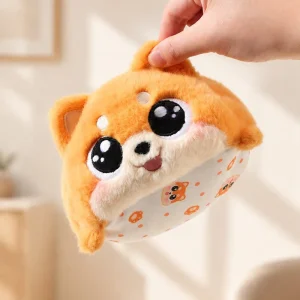 Pingvin gosedjur, Large-eyed och Chubby, shiba stora ögon rund