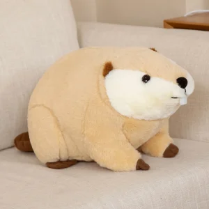 Kawaii-inspirerat nutria gosedjur som verklighetstrogen kramkudde med bävermotiv, 45–60 cm 13 Kawaii-inspirerat nutria gosedjur som verklighetstrogen kramkudde med bävermotiv, 45–60 cm