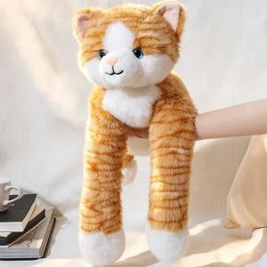 Katt husky gosedjur som viktad kattkudde i med långarmad form och sex djurmotiv, 55 cm 19 Katt husky gosedjur som viktad kattkudde i med långarmad form och sex djurmotiv, 55 cm