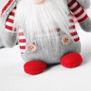 Ansiktslösa julgranshängen i dockform med God jul-text och flera figurvarianter 10 Ansiktslösa julgranshängen i dockform med God jul-text och flera figurvarianter