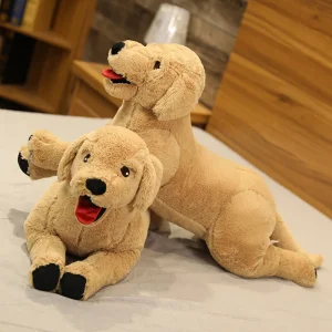 Realistiskt hund gosedjur föreställande en labradorvalp i kreativ design, 35–75 cm 12 Realistiskt hund gosedjur föreställande en labradorvalp i kreativ design, 35–75 cm