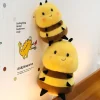 Kawaii-stil på gult bi gosedjur med höglandsprägel och springande pose, 20–60 cm 17 Kawaii-stil på gult bi gosedjur med höglandsprägel och springande pose, 20–60 cm