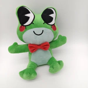 Groda gosedjur, söt och tecknad style, grön kawaii stil skrivbordsdekoration 13 Groda gosedjur, söt och tecknad style, grön kawaii stil skrivbordsdekoration