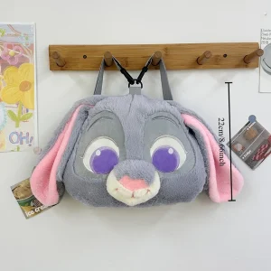 Söt kawaii-ryggsäck i räv- eller kaninform, trendig slingväska för staden och som present 13 Söt kawaii-ryggsäck i räv- eller kaninform, trendig slingväska för staden och som present