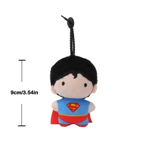 DC-karaktärer från Justice League som söta tecknade nyckelringsfigurer, 9 cm 7 DC-karaktärer från Justice League som söta tecknade nyckelringsfigurer, 9 cm