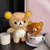 Rilakkuma Relax Bear, klassisk kawaii-björn som mjuk nyckelring och väskberlock för fans 12 Rilakkuma Relax Bear, klassisk kawaii-björn som mjuk nyckelring och väskberlock för fans