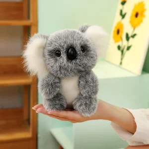 Koala gosedjur som björnkudde, Furry och mjuk, björn lurvig lovely