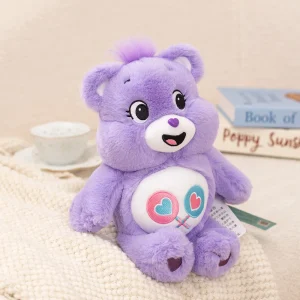 Care Bears björn gosedjur med söt regnbågsdesign, tecknad stil och mjuk sovkudde, 33 cm 30 Care Bears björn gosedjur med söt regnbågsdesign, tecknad stil och mjuk sovkudde, 33 cm