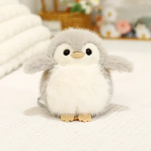 Pingvin och uggla gosedjur med upprätt form, magneter och kawaii-stil, 12 cm 9 Pingvin och uggla gosedjur med upprätt form, magneter och kawaii-stil, 12 cm