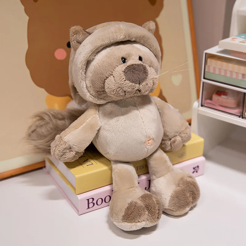 Tvättbjörn gosedjur, kawaii (söt) style och mjuk, sloth design även sengångare, 25 cm 2 Tvättbjörn gosedjur, kawaii (söt) style och mjuk, sloth design även sengångare, 25 cm - Bild 2