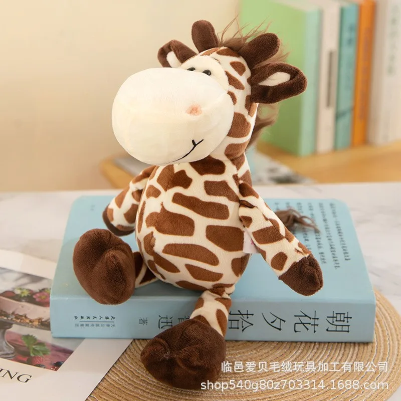 25 cm verklighetstrogna mjukisdjur med lejon, tiger, elefant, apa, giraff och tvättbjörn 11 25 cm verklighetstrogna mjukisdjur med lejon, tiger, elefant, apa, giraff och tvättbjörn - Bild 11