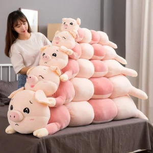 150 cm stort gris gosedjur, lång kramkudde i kawaii-stil med larvdesign, 12 stilar