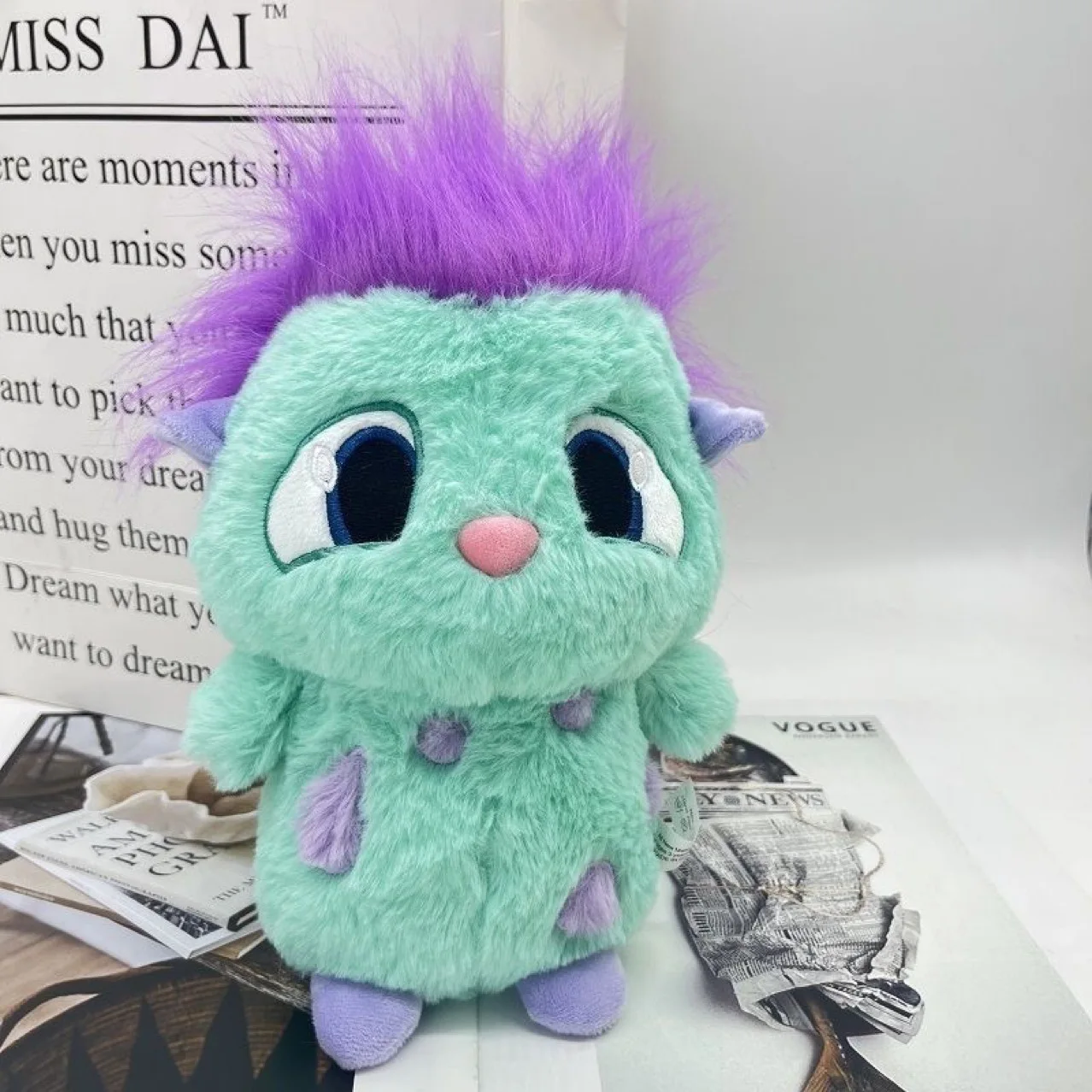 Bibble gosedjur som en mjuk och söt karaktärsdocka i animeinspirerad stil på, 25 cm 2 Bibble gosedjur som en mjuk och söt karaktärsdocka i animeinspirerad stil på, 25 cm - Bild 2