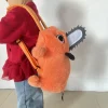 Ryggsäck med Pochita från Chainsaw Man i kawaii-stil, present för barn och vuxna
