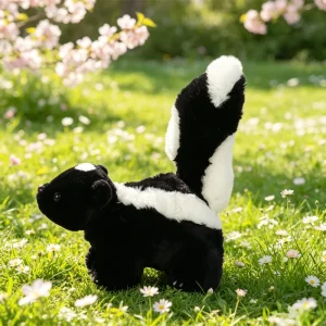 Skunk gosedjur i naturtrogen kawaii-stil för sällskap, dekoration och present till barn 8 Skunk gosedjur i naturtrogen kawaii-stil för sällskap, dekoration och present till barn
