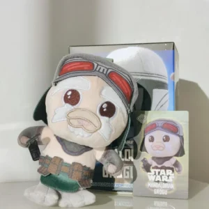 The Mandalorian och Grogu Cosbi-nyckelring i blind box med utdragbart snöre