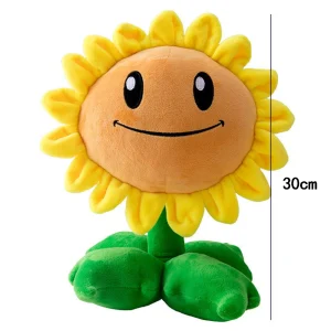 Plants vs. Zombies-karaktärer gosedjur i plysch som söta prydnadskuddar, 25–40 cm