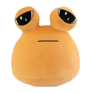 My Pet Pou-karaktärer gosedjur som plyschkudde i brunt med stora ögon, 22–55 cm 13 My Pet Pou-karaktärer gosedjur som plyschkudde i brunt med stora ögon, 22–55 cm