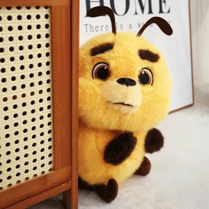 Mjukt och sött bee gosedjur i kuddeform, rolig 25 cm present till födelsedag 11 Mjukt och sött bee gosedjur i kuddeform, rolig 25 cm present till födelsedag