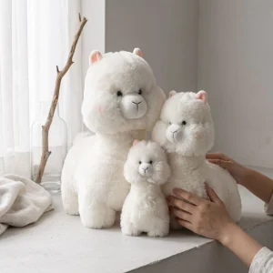 Alpaca gosedjur som plyschkudde, söt och kawaii style, lyckobringande stil, 22–45 cm 9 Alpaca gosedjur som plyschkudde, söt och kawaii style, lyckobringande stil, 22–45 cm