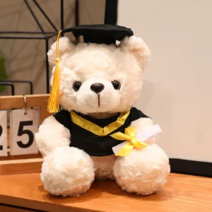 Björn gosedjur med doktorstema och examensmotiv i söt, rolig kawaii-stil, 16–25 cm 18 Björn gosedjur med doktorstema och examensmotiv i söt, rolig kawaii-stil, 16–25 cm