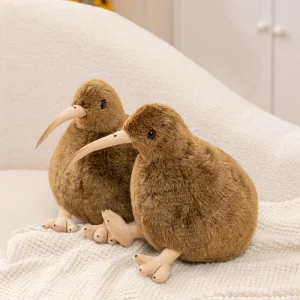 Brunt Kiwi bird gosedjur i verklighetstrogen stil, mjuk kudde som gåva, 12–28 cm 8 Brunt Kiwi bird gosedjur i verklighetstrogen stil, mjuk kudde som gåva, 12–28 cm