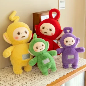 Gosedjur från Teletubbies som plyschkudde med flera tecknade figurvarianter, 60 cm