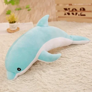 Delfin gosedjur som delfinkudde, 30 cm 14 Delfin gosedjur som delfinkudde, 30 cm