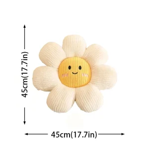 Färgglatt blomformat gosedjur som kudde med kronblad, 45 cm, för barn eller som present 10 Färgglatt blomformat gosedjur som kudde med kronblad, 45 cm, för barn eller som present