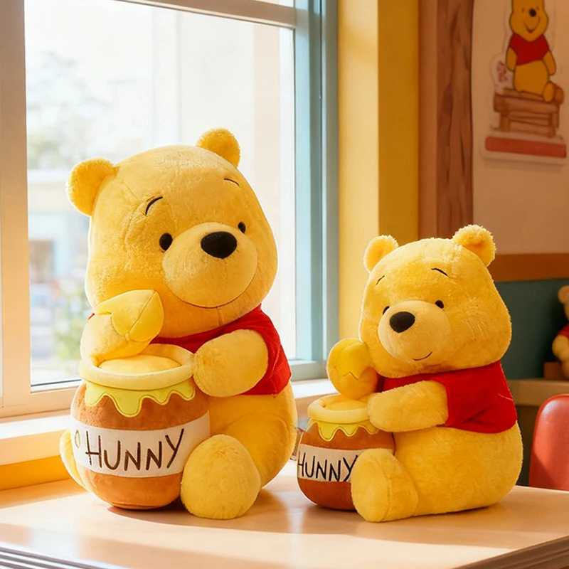 Winnie the Pooh gosedjur som stor och söt björnkudde i tecknad stil, 32–90 cm 6 Winnie the Pooh gosedjur som stor och söt björnkudde i tecknad stil, 32–90 cm - Bild 6