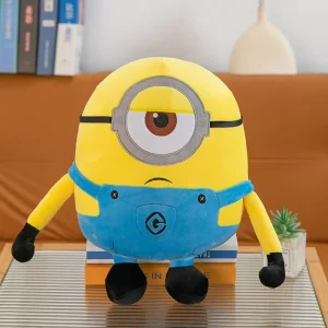 Bob gosedjur och Stuart från Minions, mjuka gula kramkuddar i jeans, 20–35 cm