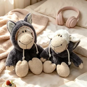Får och lamm gosedjur, Wearing clothing och Described as high quality, 30–36 cm 10 Får och lamm gosedjur, Wearing clothing och Described as high quality, 30–36 cm