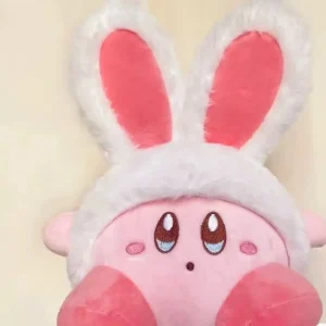 Kanin gosedjur från Kirby med långa öron, som kaninkudde och kramkudde, 20–30 cm