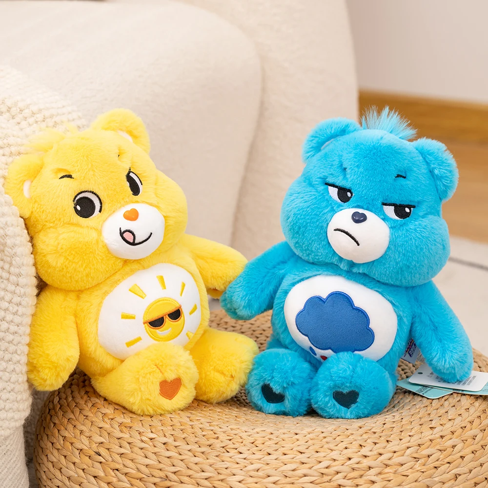Care Bears björn gosedjur med söt regnbågsdesign, tecknad stil och mjuk sovkudde, 33 cm 5 Care Bears björn gosedjur med söt regnbågsdesign, tecknad stil och mjuk sovkudde, 33 cm - Bild 5