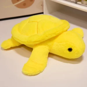 Tortoise gosedjur i kawaii-stil med mjuk kudde och sköldpaddsform, 25–35 cm