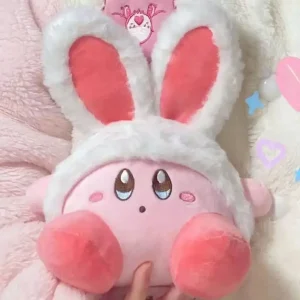 Kanin gosedjur från Kirby med långa öron, som kaninkudde och kramkudde, 20–30 cm