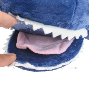 Laboon gosedjur, anime och söt, valformad figur skallemotiv design, 15.5 cm