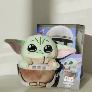 Alternative view of The Mandalorian och Grogu Cosbi-nyckelring i blind box med utdragbart snöre
