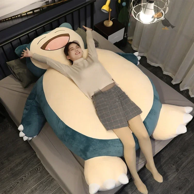 Pokémon Snorlax gosedjur, jättestor och mjuk kramkudde i kawaii-stil, 100–200 cm 4 Pokémon Snorlax gosedjur, jättestor och mjuk kramkudde i kawaii-stil, 100–200 cm - Bild 4