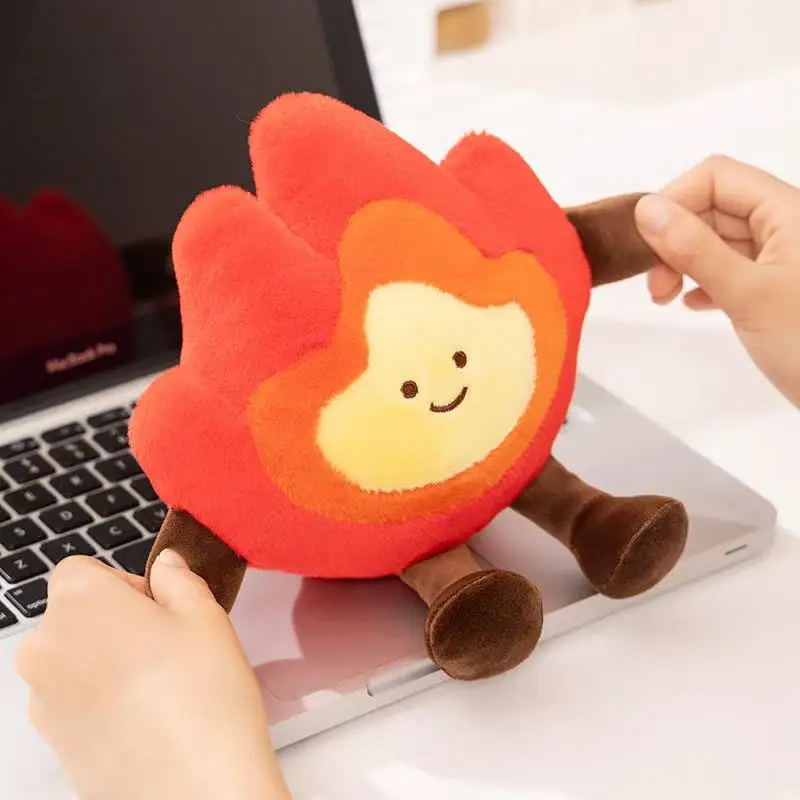 Flame gosedjur i anime-stil som lekfull plyschkudde med tecknat uttryck, 22–46 cm 7 Flame gosedjur i anime-stil som lekfull plyschkudde med tecknat uttryck, 22–46 cm - Bild 7