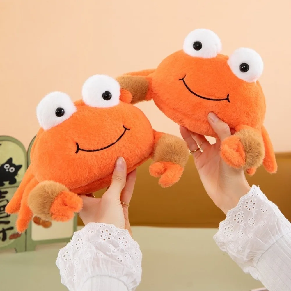 Mjukt crab gosedjur med naturtrogen form, fluffig textur och havsinspirerad design 5 Mjukt crab gosedjur med naturtrogen form, fluffig textur och havsinspirerad design - Bild 5