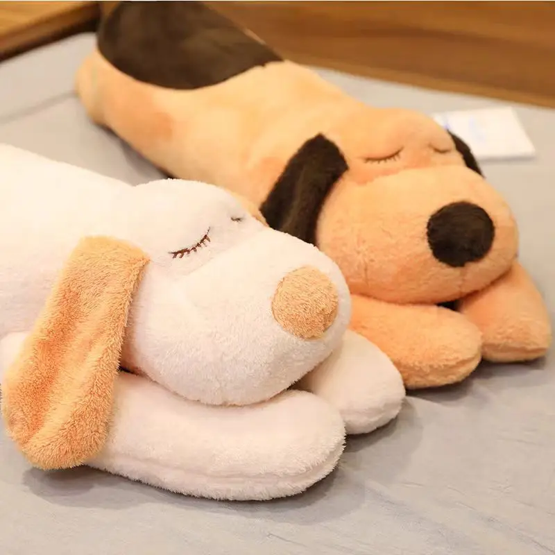 Hund gosedjur som mjuk lång kudde, jättestor tröstleksak och soffkudde för barn 2 Hund gosedjur som mjuk lång kudde, jättestor tröstleksak och soffkudde för barn - Bild 2