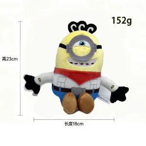 Despicable Me Minion gosedjur med Bob Minion i kawaii-stil, för fans, 23 cm 18 Despicable Me Minion gosedjur med Bob Minion i kawaii-stil, för fans, 23 cm