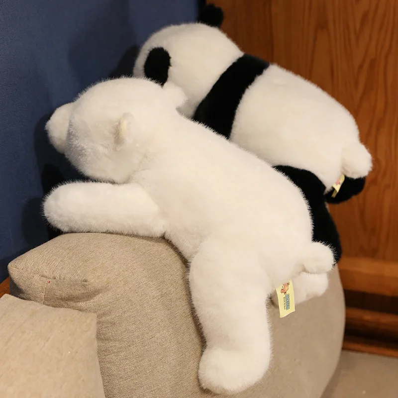 Kawaii björn gosedjur, mjuk liggande kudde med brunbjörns-, isbjörns- och pandamotiv 3 Kawaii björn gosedjur, mjuk liggande kudde med brunbjörns-, isbjörns- och pandamotiv - Bild 3