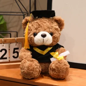 Björn gosedjur med doktorstema och examensmotiv i söt, rolig kawaii-stil, 16–25 cm 17 Björn gosedjur med doktorstema och examensmotiv i söt, rolig kawaii-stil, 16–25 cm